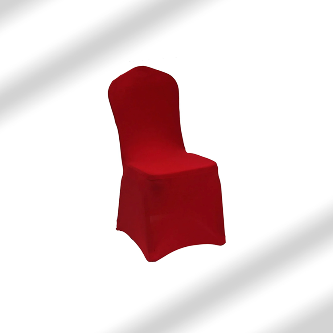Red Spandex Chair Cover